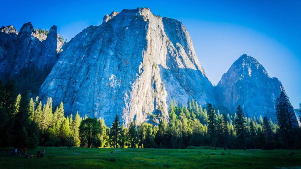 The Ultimate 7 Day Northern California Road Trip Itinerary El Capitan Meadow in Yosemite National Park