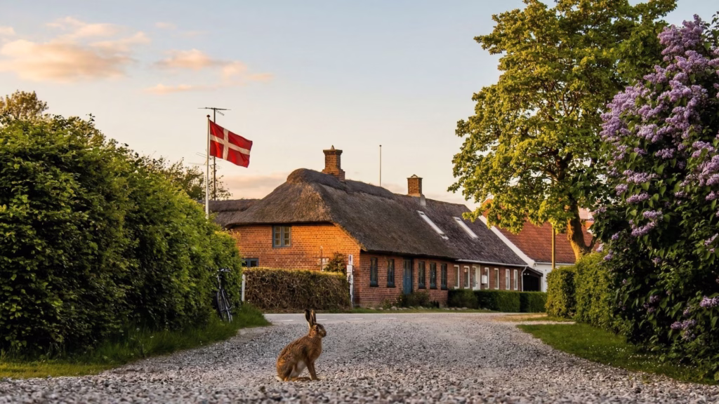 Endelave the rabbit island of Denmark